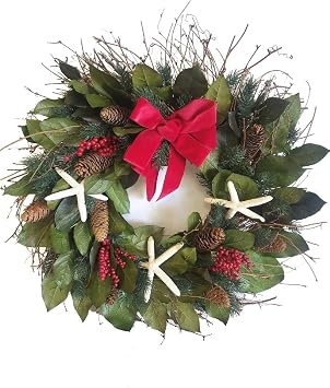 Nautical Luxuries Starfish Wreath