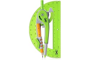 Mr. Pen School Compass and Protractor Set: Precision Geometry Tools for Students