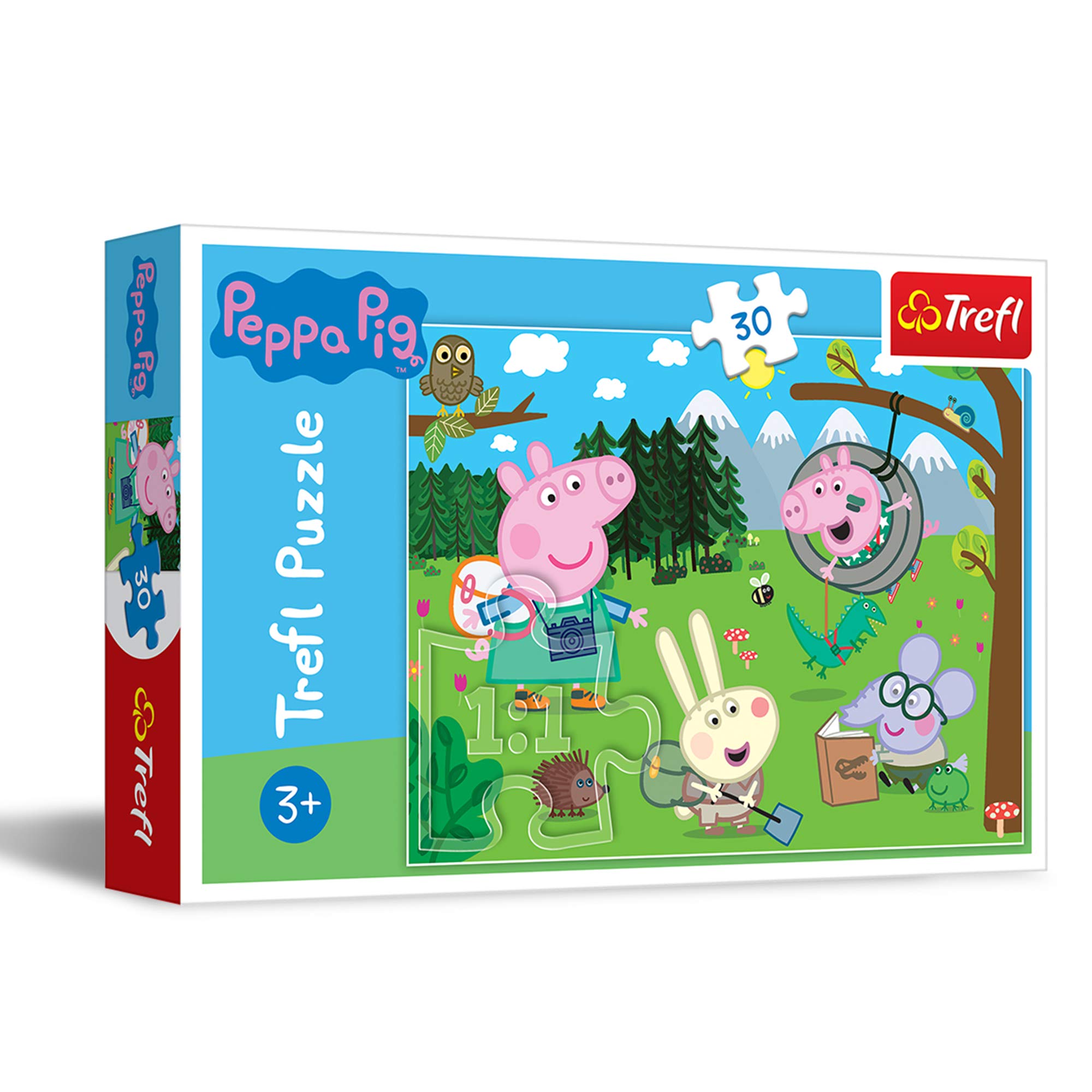 Peppa Pig Puzzle - 30 Piece Jigsaw Puzzles Children Aged 3+ - Peppa & Friends Learning Jigsaws For Kids