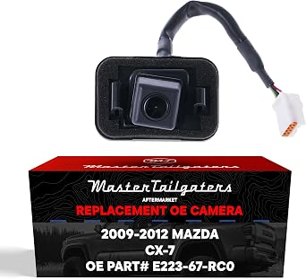 Master Tailgaters Replacement for Mazda CX-7 2009-2012 Backup Camera OE Part # E223-67-RC0