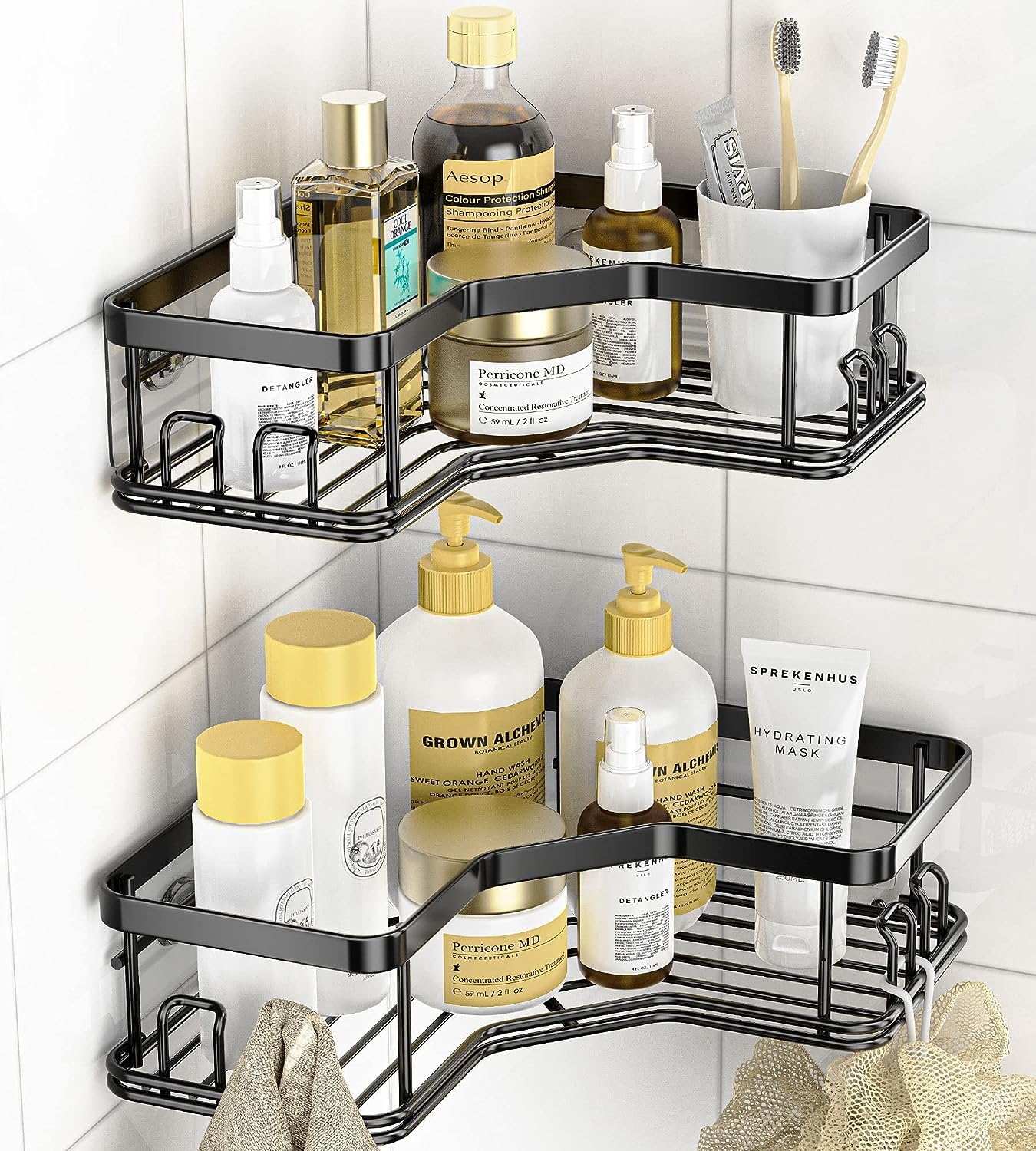 See full amazon price history chart for TEX-RO 2 Premium Bathroom Organizer and Soap Holder for Bathroom - Versatile Bathroom Shelf with Stylish Design - Essential Bathroom Accessories and Kitchen Accessories Items (Pack of 2, Metal) TEX-RO 2 Premium Bathroom Organizer and Soap Holder for Bathroom - Versatile Bathroom Shelf with Stylish Design - Essential Bathroom Accessories and Kitchen Accessories Items (Pack of 2, Metal) (B0D3DDDL2B) Amazon Price History, Amazon Price Tracker