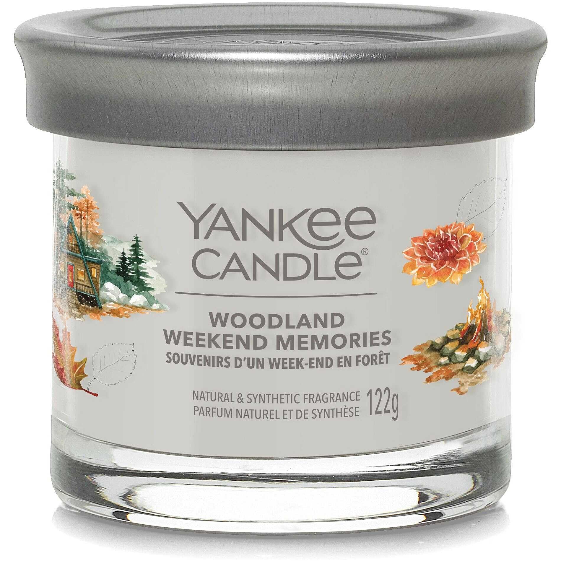 Yankee Candle - Signature Small Tumbler - Woodland Weekend Memories - 30h Burn Time