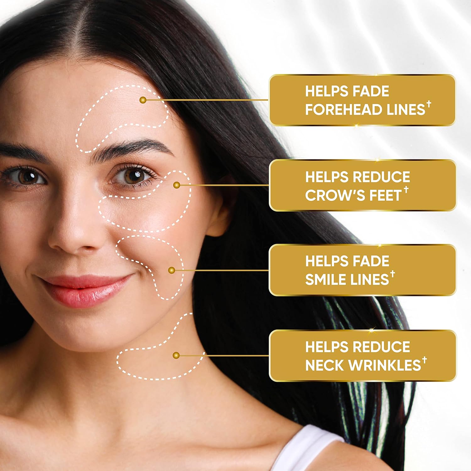 24K Gold Under Eye Mask - 25 Pairs for Puffy Eyes, Dark Circles, Eye Bags, Puffiness with Collagen and Vitamins - Natural Anti-Aging Eye Pads - Hydrating Under Eye Patches - Golden Under Eye Gel Pads : Beauty & Personal Care