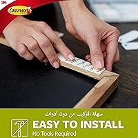 Vista 5 de Command, pequeñas tiras para colgar cuadros, 17202