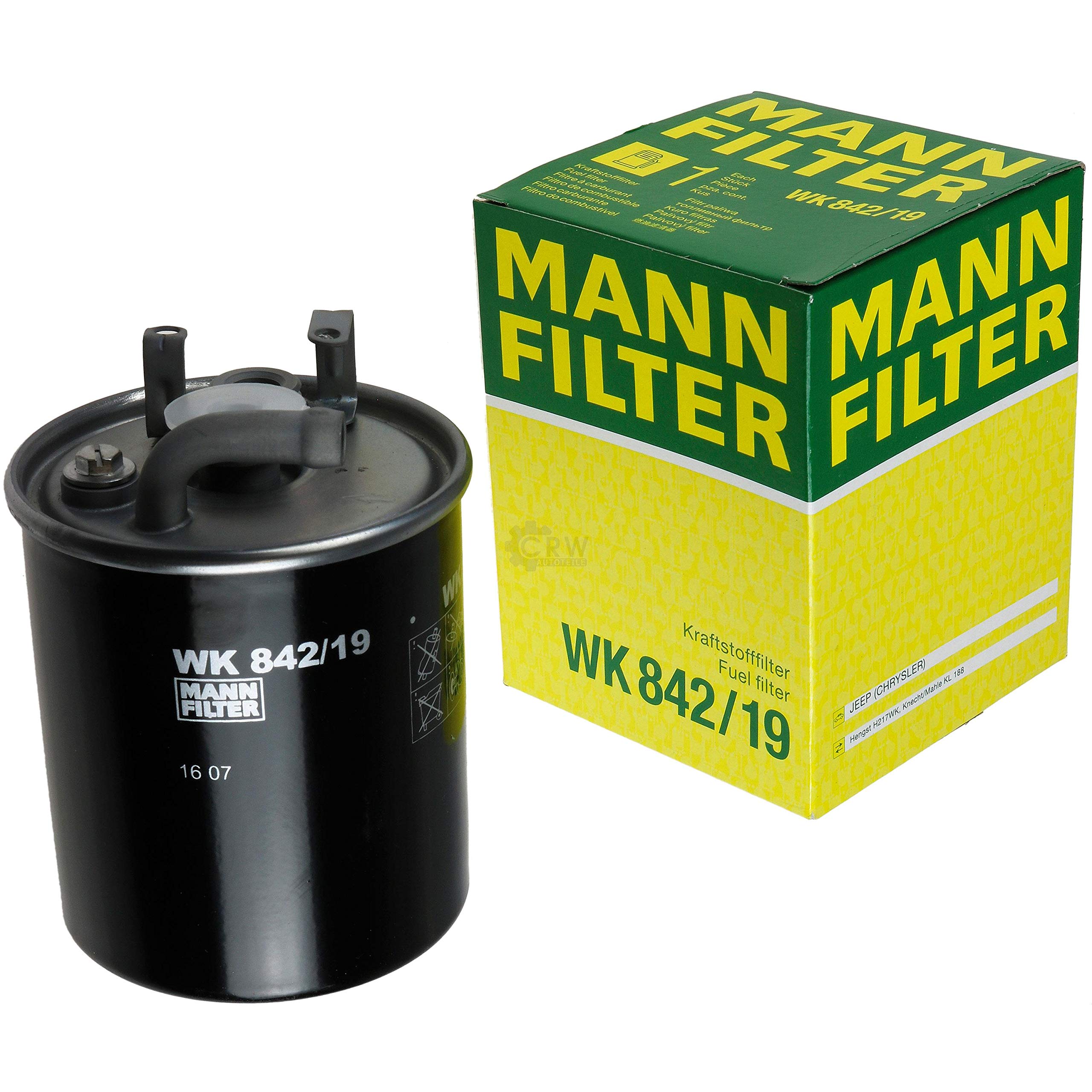 Paquete de inspección Kit de mantenimiento de filtros con filtro de aceite HU 718/1 k, filtro de aire C 28 150, filtro de combustible WK 842/19, filtro de habitáculo CU 4727, tornillo de