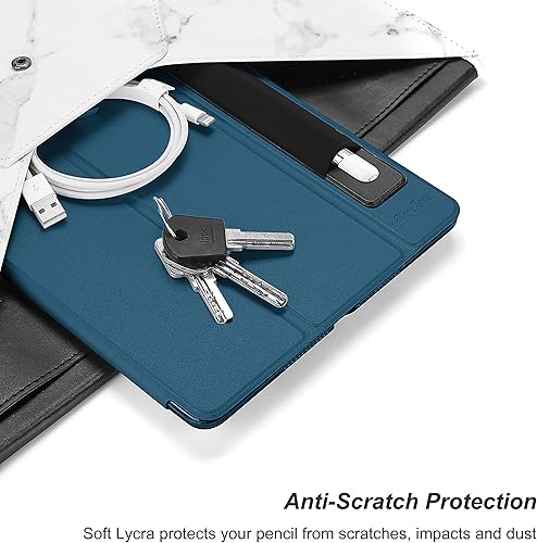 Miniatura 9 de ProCase Funda para iPad Mini 5 de 7.9 pulgadas 2019 iPad 5 generación, delgada, ligera, con soporte adhesivo para lápiz para Apple Pencil de 1 y 2