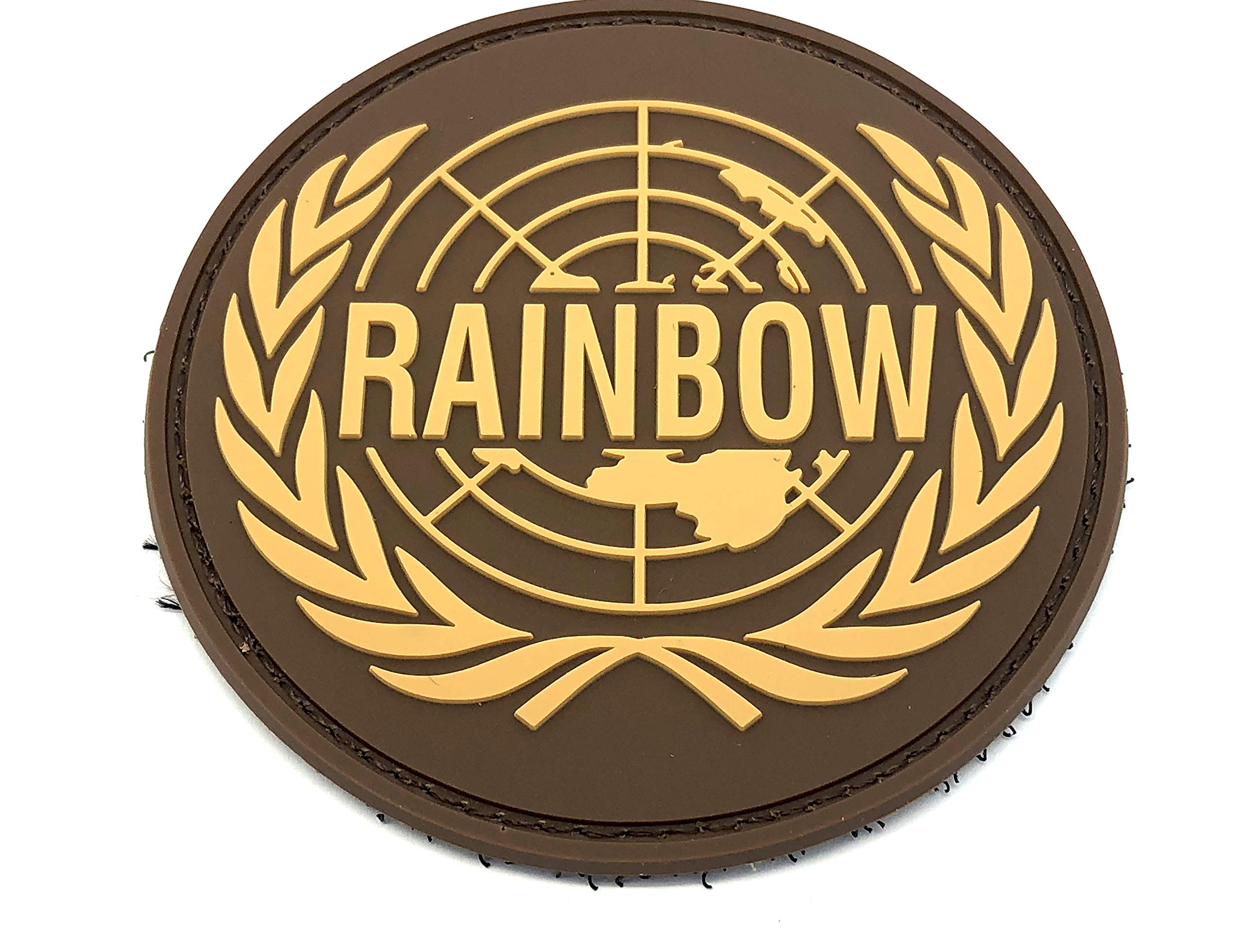 Rainbow Six Emblem Brown Cosplay PVC Patch