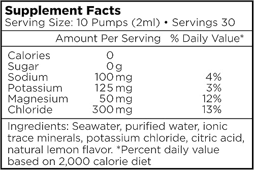 Miniatura 2 de Electrolitos líquidos totalmente naturales, sin azúcar, cero calorías, sin ingredientes artificiales (30 porciones)