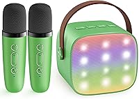 Vista 19 de Mini máquina de karaoke para niños y adultos, regalos de cumpleaños y Pascua para niños de 3, 4, 5, 6, 7, 8, 9 años o más, altavoz Bluetooth