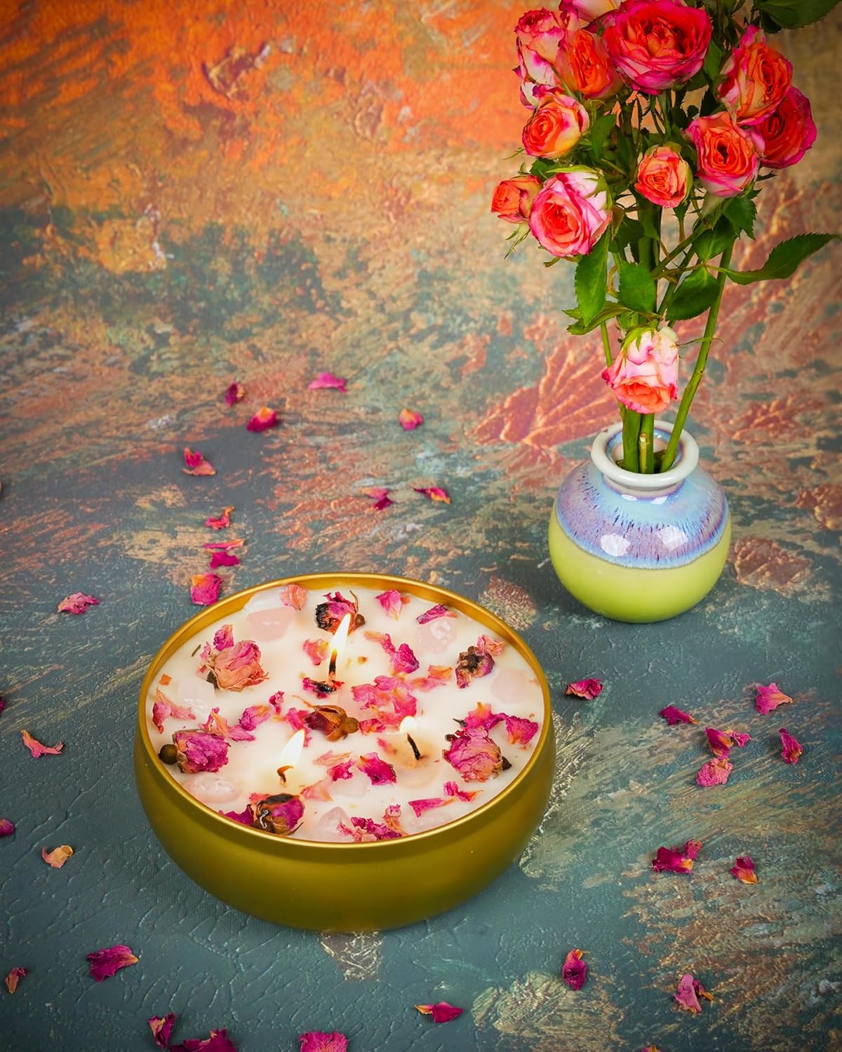 Love Spell Candles, Energy Magic Large Candles, Perfect for Self-Care Spells, Ritual Baths, New Moon and Full Moon Intentions. (Love Spell) - Image 2