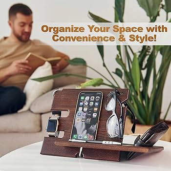 木製電話ドッキングステーション アッシュキーホルダー ウォレットスタンド Amazon.co.jp: 木製電話ドッキングステーション アッシュ