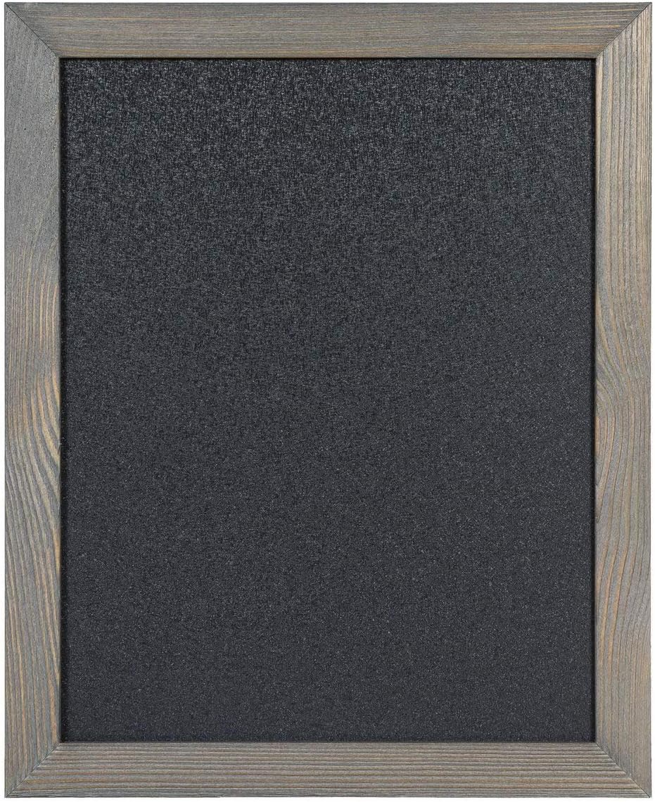 Rustic Wood Magnetic Chalkboard 26x38 /Writing Area 24x36 - for Wedding, Kitchen, Bar, Restaurant, Menu & Home - Framed Wall Chalk Board, Brown : Home & Kitchen