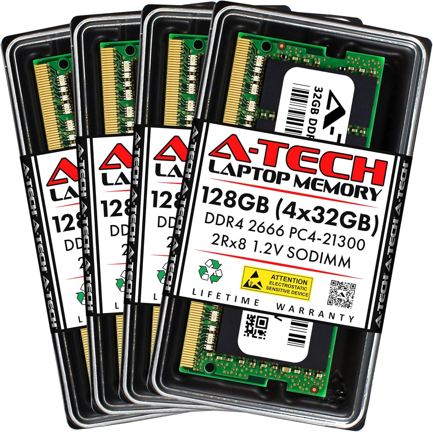 128GB Kit (4 x 32GB)