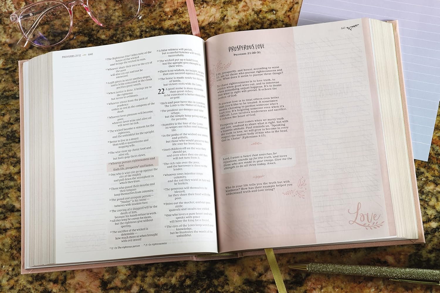 NIV, Radiant Virtues Bible: A Beautiful Word Collection, Cloth over Board, Pink, Red Letter, Comfort Print: Explore the virtues of faith, hope, and love      Hardcover – September 28, 2021