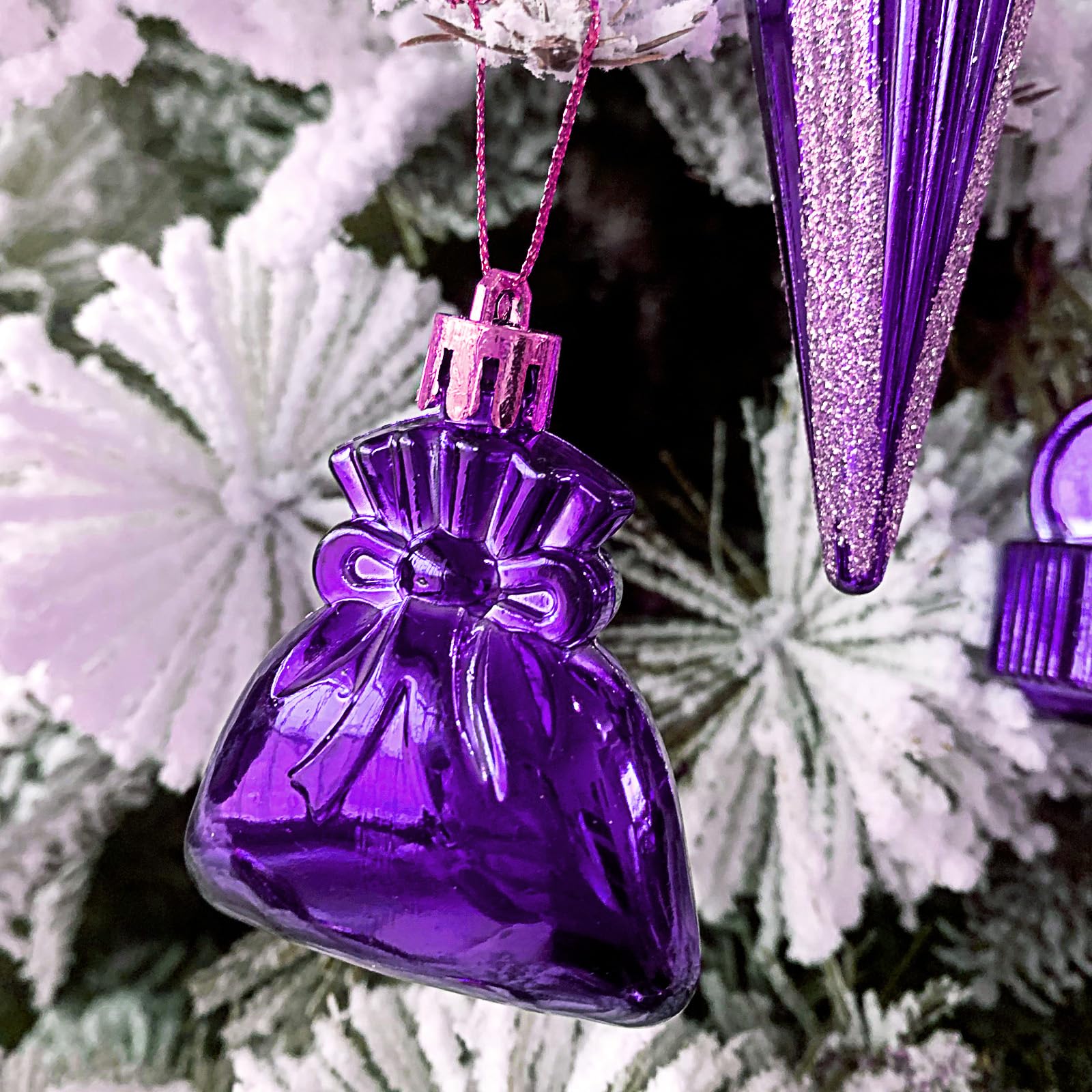 30 ct kerstbal ornamenten-60 mm/2,36 inch onbreekbare