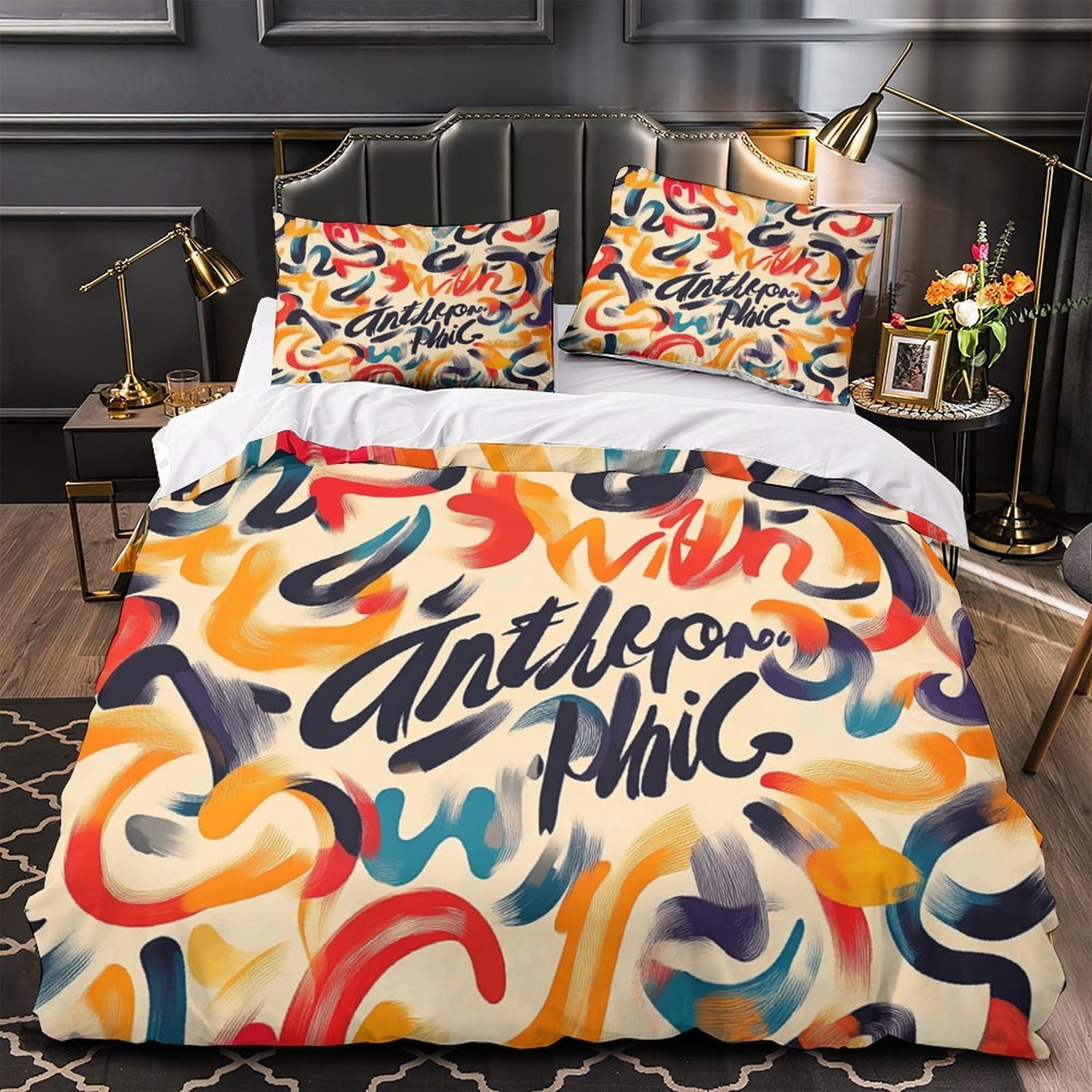 Housse de couette colorée 3D pour transformer votre chambre d'amis en suite contemporaine