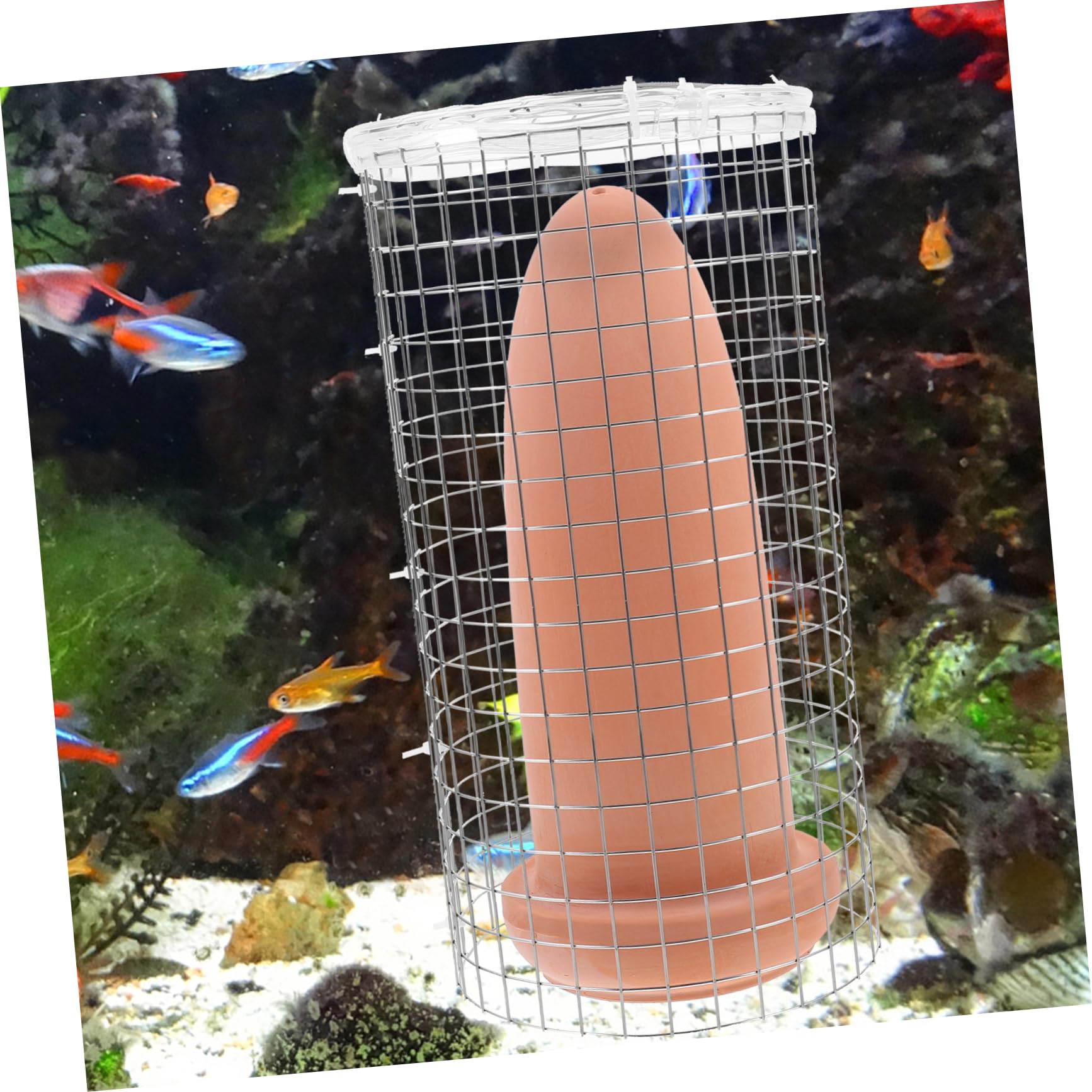 Barriles de Desove de Peces para Acuario, Decoración Segura de Barro