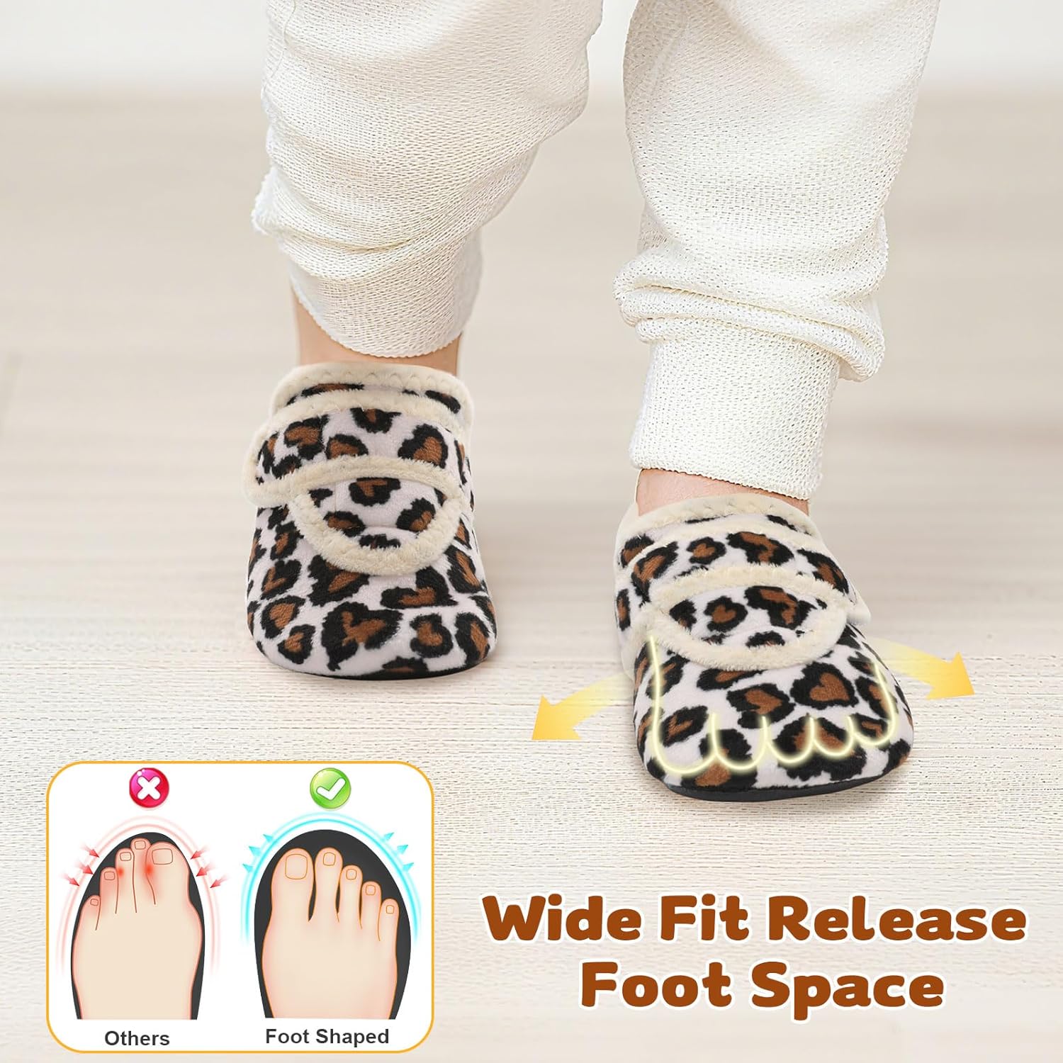 LeIsfIt Toddler Slippers Boys Girls House Shoes Soft Warm Kids House Slippers Slip on Cozy Bedroom Sock Shoes Non-slip Indoor Outdoor Slipper Shoe - Image 3