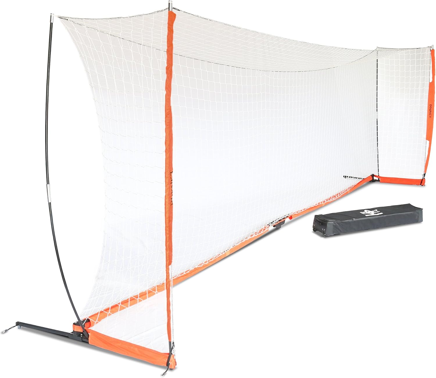 Portable Soccer Goal Net (8' x 24') Quick Setup Durable Powder