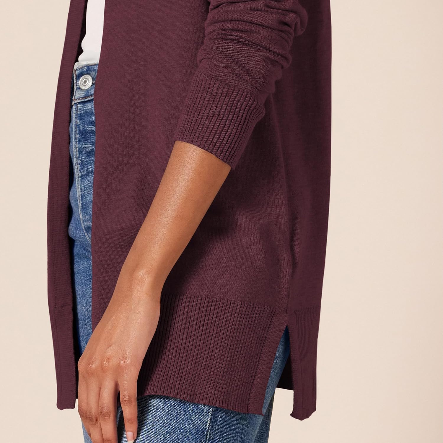 Amazon Essentials Women's Lightweight Open-Front Cardigan Sweater (Available in Plus Size) - Image 5