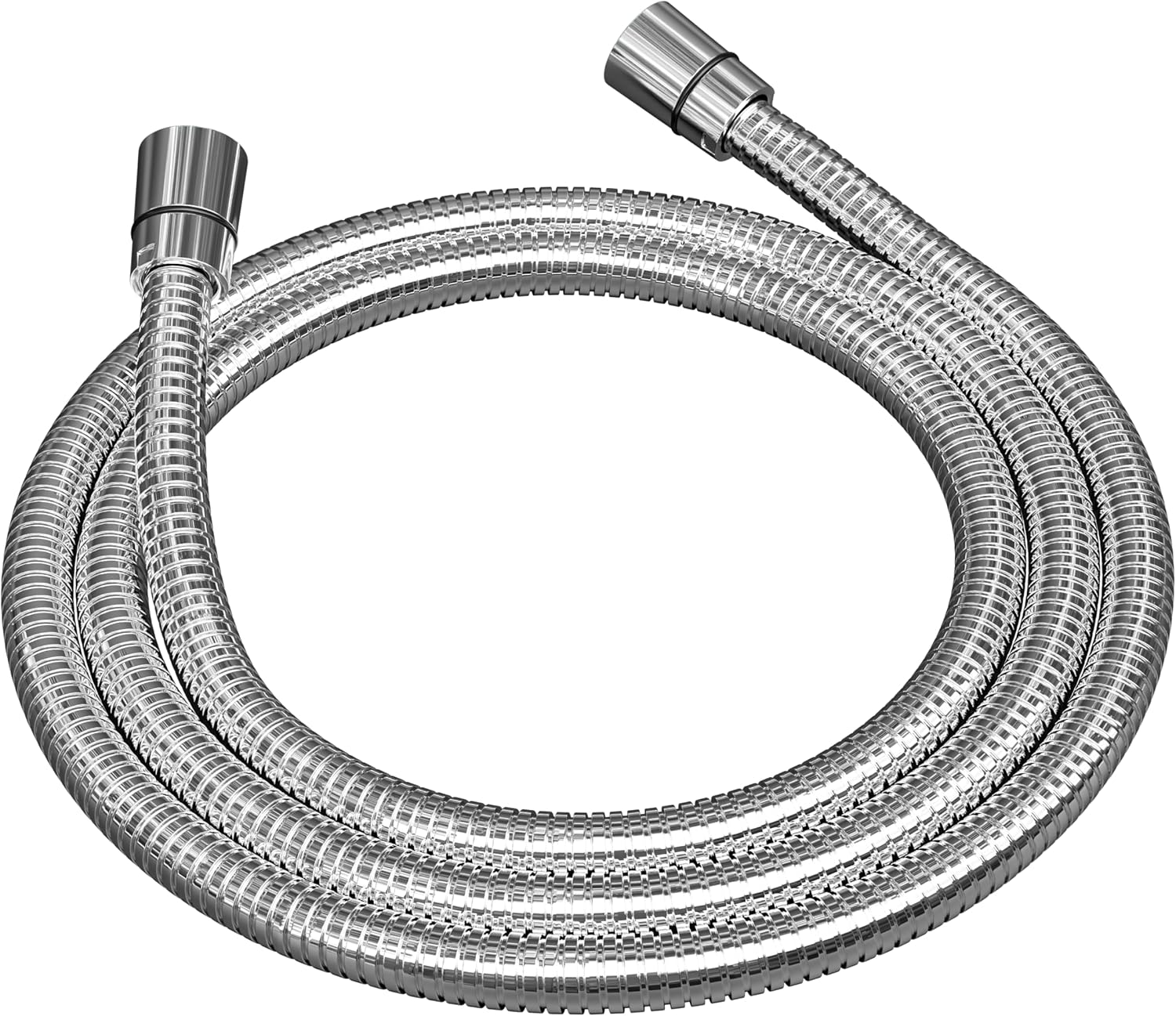 RV Shower Head with Hose ABS Outdoor RV Shower Hose Kit Replacement with ON/OFF Switch for RV, Trailer, Campers, Motorhomes, Fifth Wheels, Boats (Chrome)