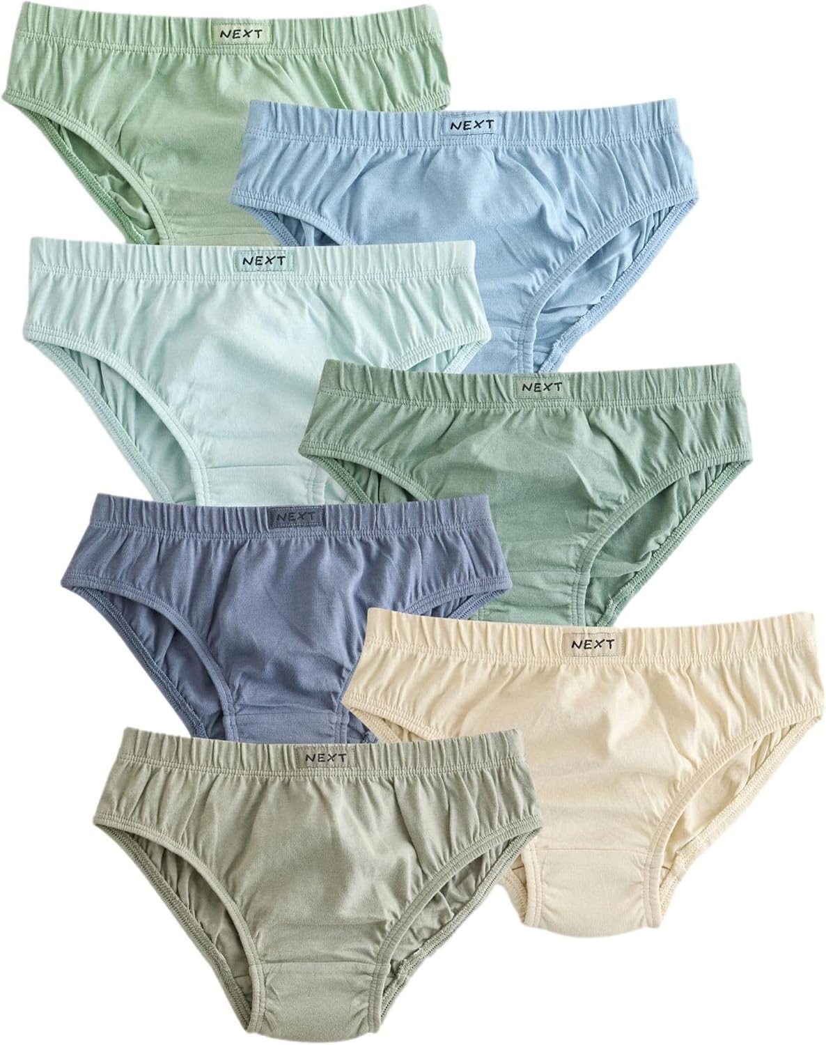 NEXT Boys 100% Cotton Briefs 7 Pack