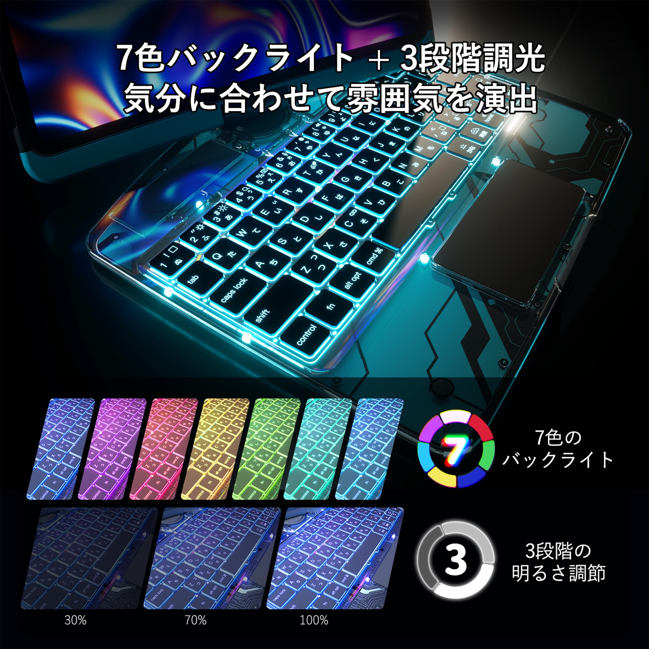 Amazon.co.jp: BJBT ipad Pro（M4/M5）11インチ 対応【360度回転式