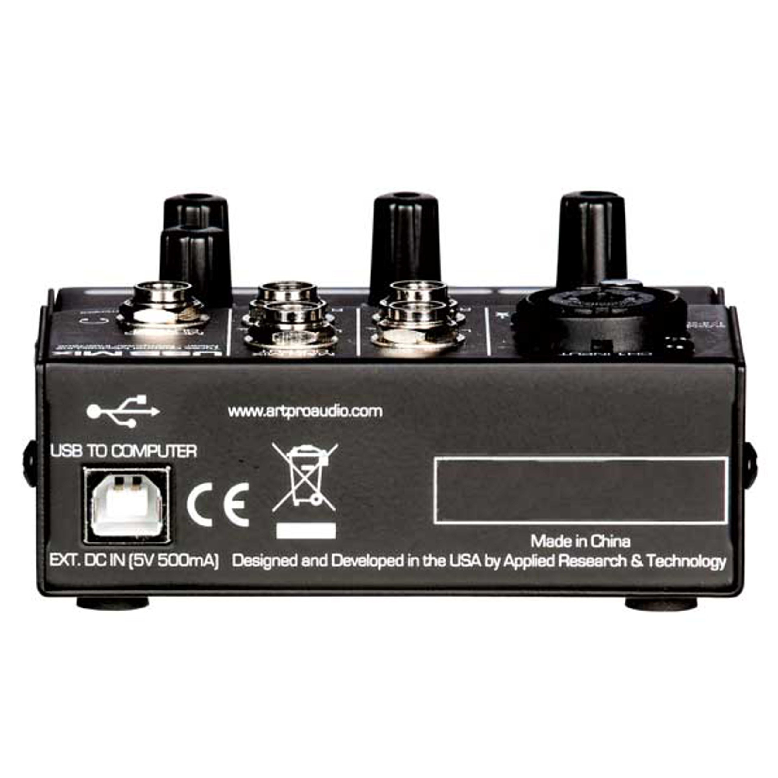 Amazon.com: Art Pro Audio USB Mix 3-Channel Mixer and USB Audio