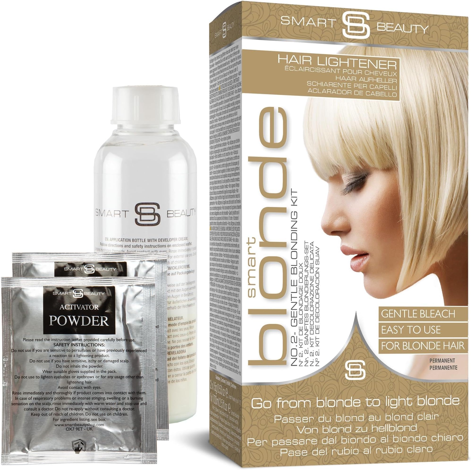 Smart Blonde No.2 Gentle Bleach Hair Lightener