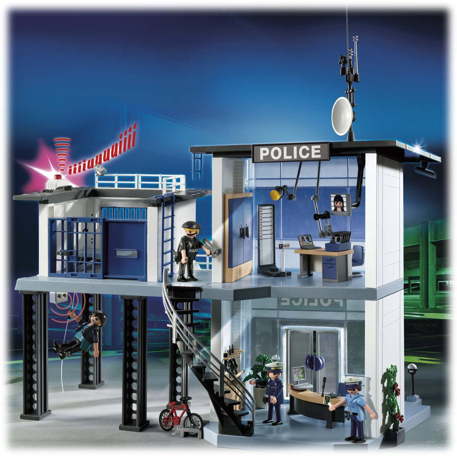 Playmobil – Le Commissariat De Police – Réf.4264 – Bâtiments – Univers Police