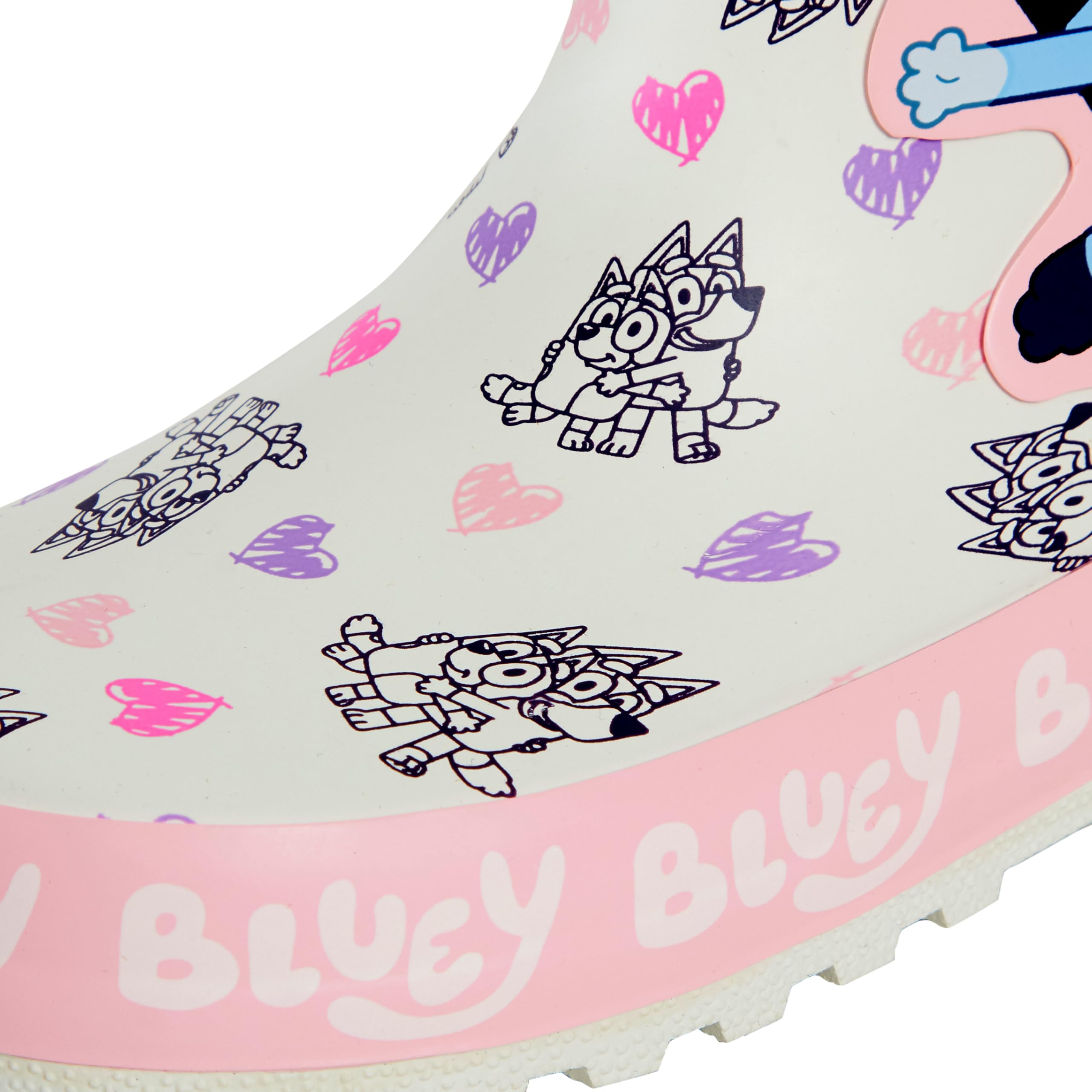 Bluey Bottes de pluie en caoutchouc pour filles