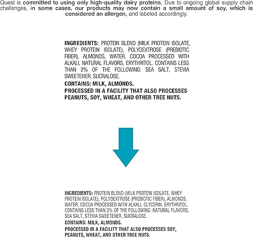 Vista 9 de Quest Nutrition - Alto contenido en proteínas, bajo en carbohidratos, sin gluten, apto para ceto, 12