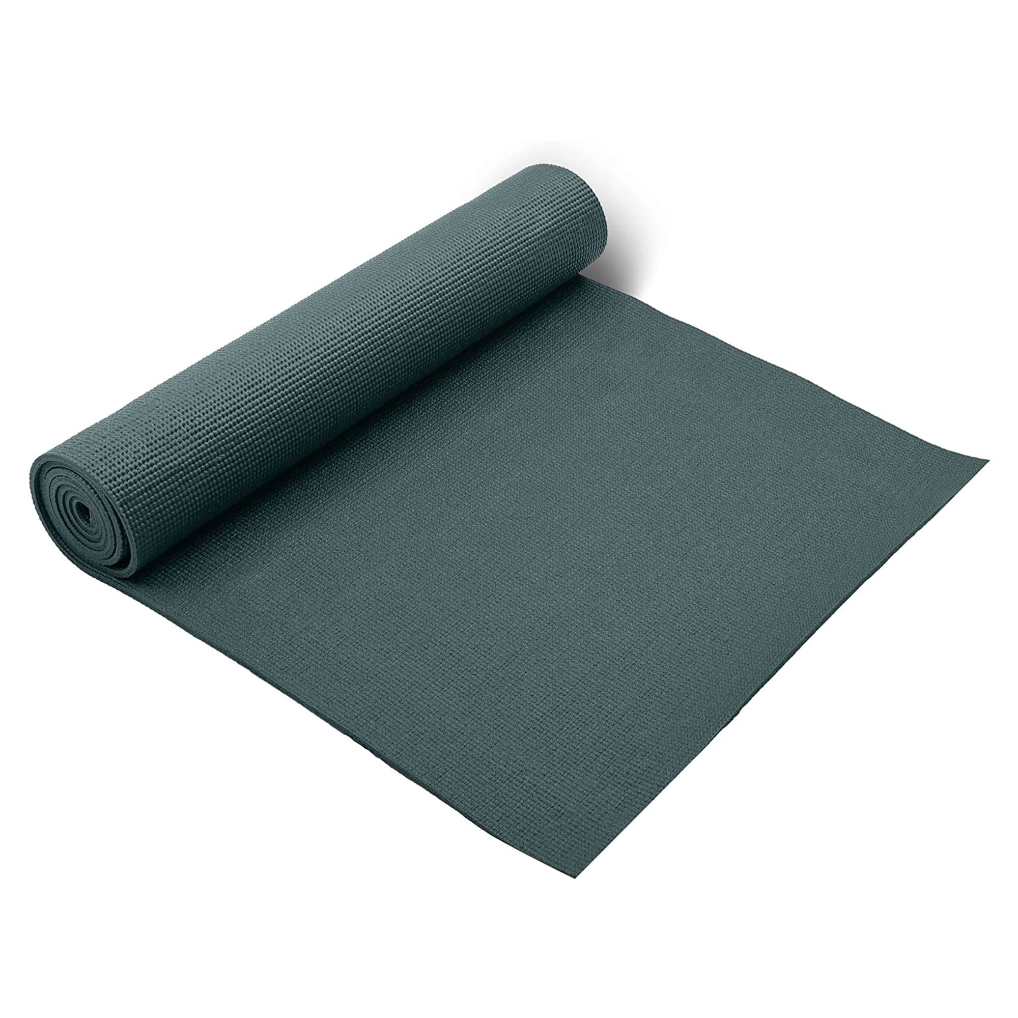 FAIRWAYUK Non-Slip Yoga Mat for Home & Gym - Eco-Friendly, Multi-Purpose Exercise Mat with Carry Strap - 6mm Thick, 183 x 60 cm, Green — image 1