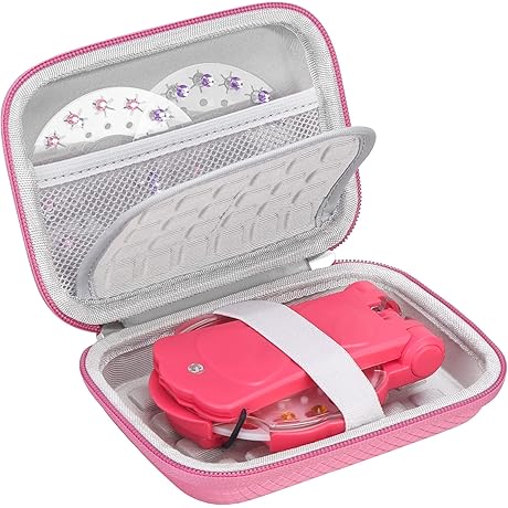 BOVKE Hard Carrying Case for Blinger Ultimate Set Hair Bedazzler Kit with 180 Hair Gems