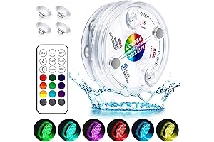 Submersible LED Pool Lights with Remote by LOFTEK