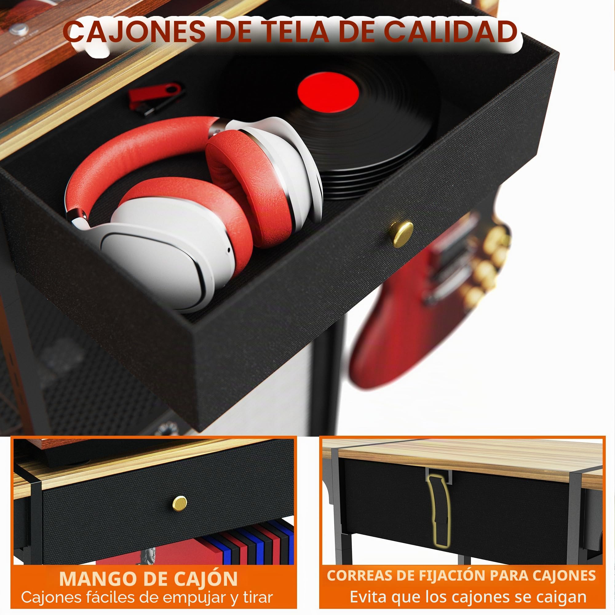 Yitexin Soporte para guitarra, 3 niveles, 4 posiciones, rueda, varias guitarras, amplificador, cajón
