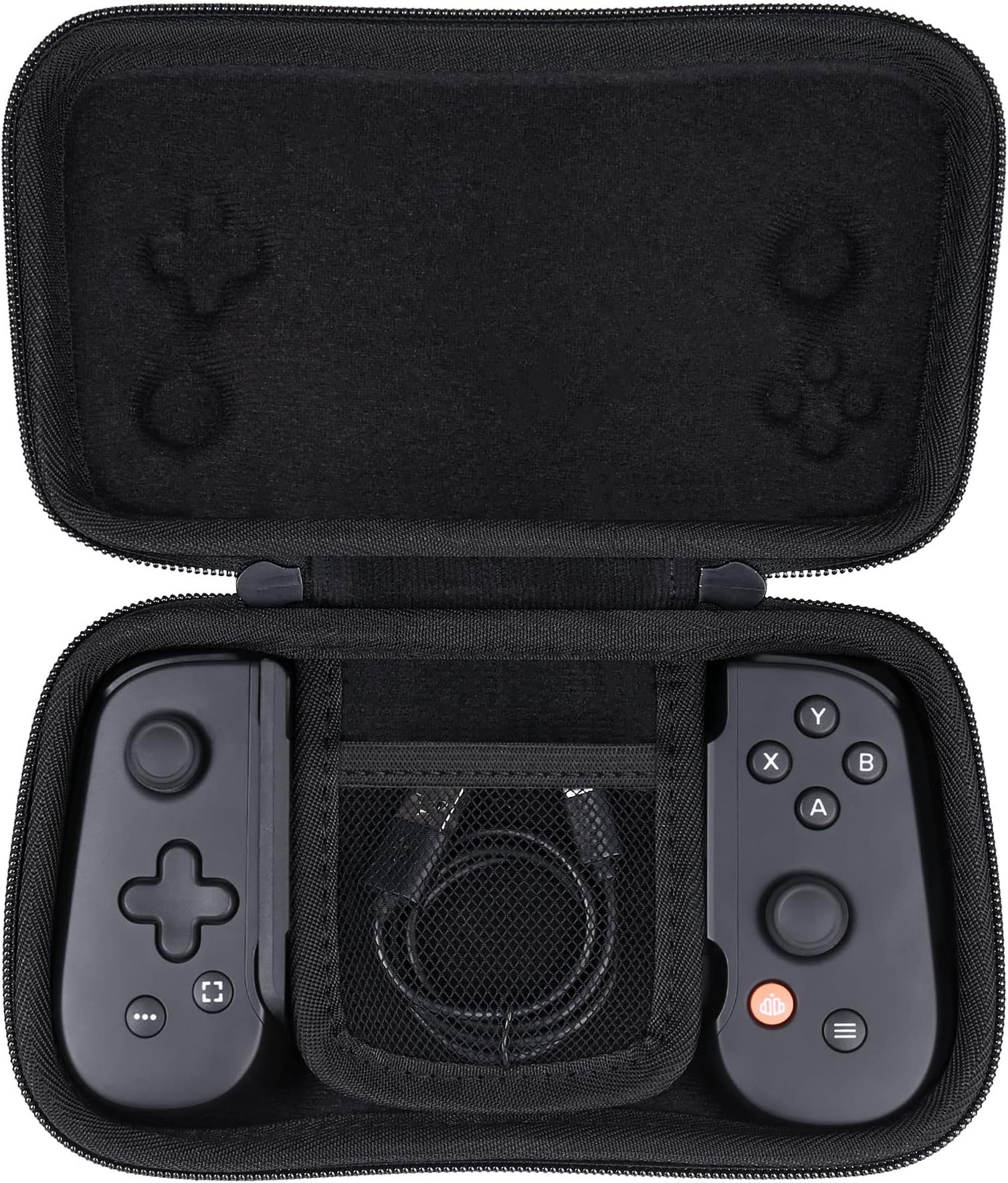 Aenllosi Hard Storage Case Replacement for Backbone One Mobile Gaming Controller, Black2, 19.48 cm x 5 cm x 11 cm