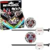 Beyblade X Transformers Collab Multipack, Optimus Prime 4-60P vs. Megatron 4-80B, Spinning Tops & Launchers Toys for 8 Year Old Kids, Epic Autobots vs. Decepticons Battle
