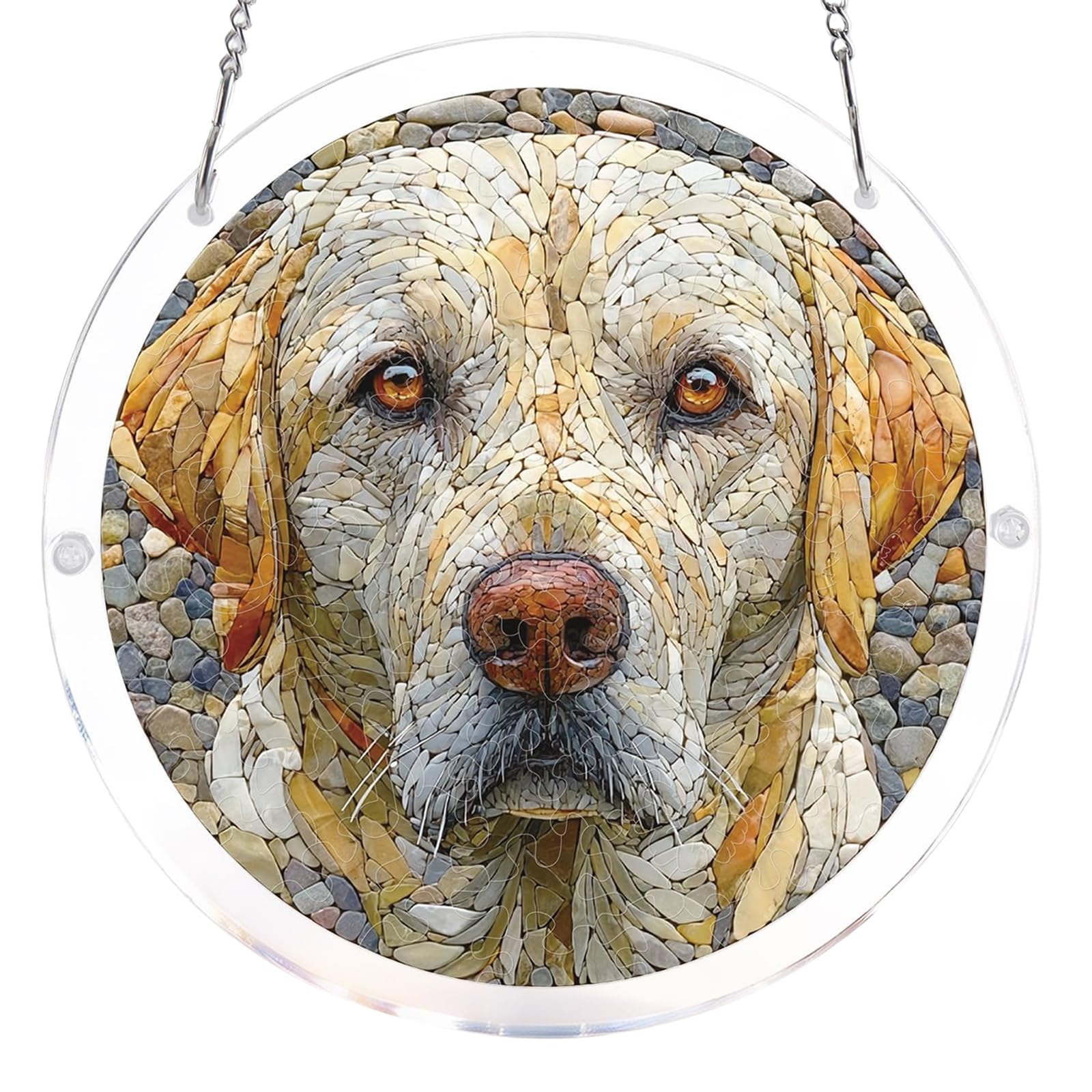 Acrylic Jigsaw Puzzle Suncatcher | 83 Pieces Acrylic Puzzles Suncatchers For Windows Hanging | Stained Glass Window Puzzle Sun Catcher For Adult | Aesthetic Diy Arts & Crafts For Home Decor