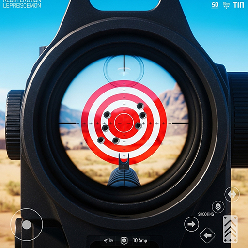 Challenge Shooting Range Game - Beat Clock and Score High