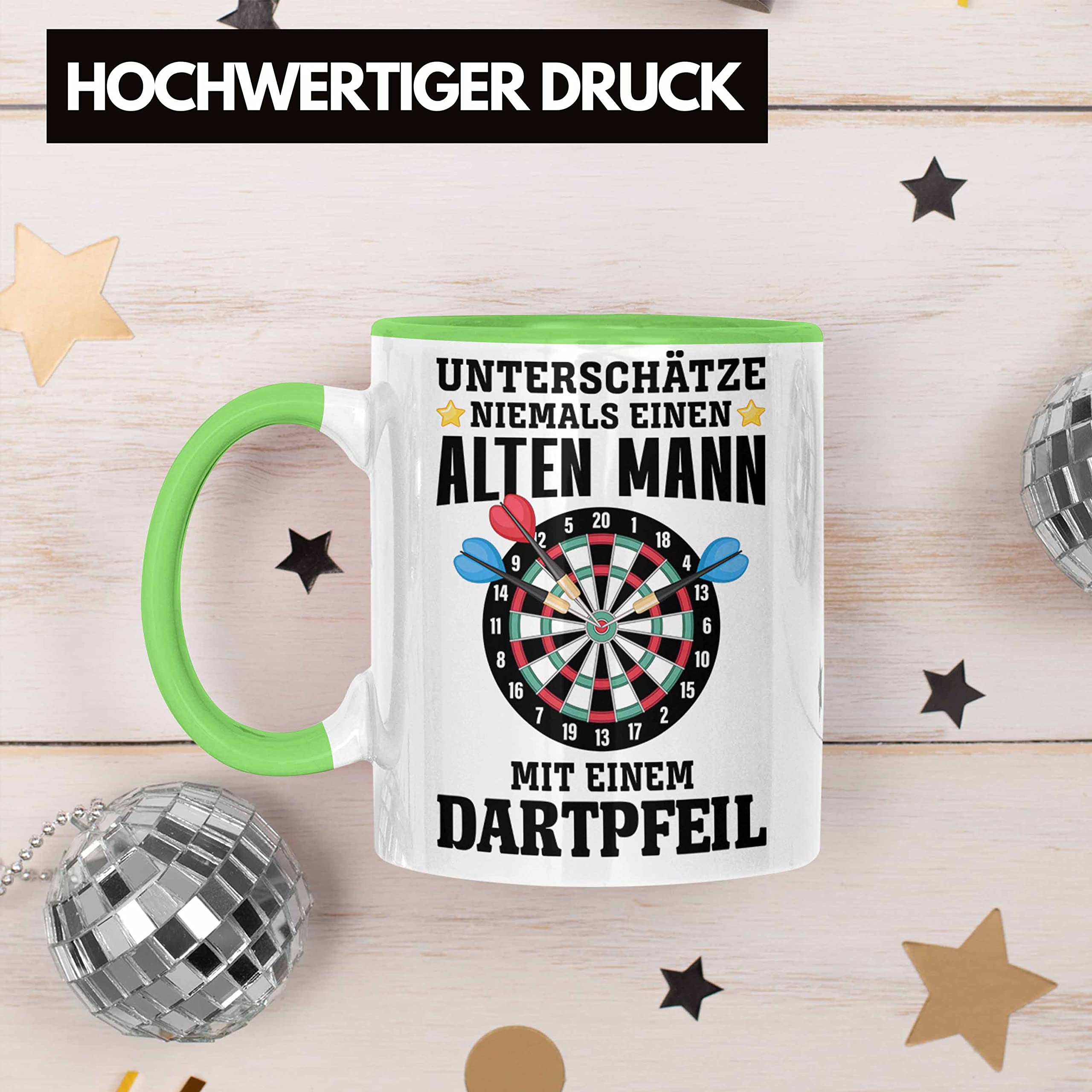 Trendation Dart Tasse Mit Spruch – Lustiges Geschenk Für Dartspieler & Männer Mit Humor