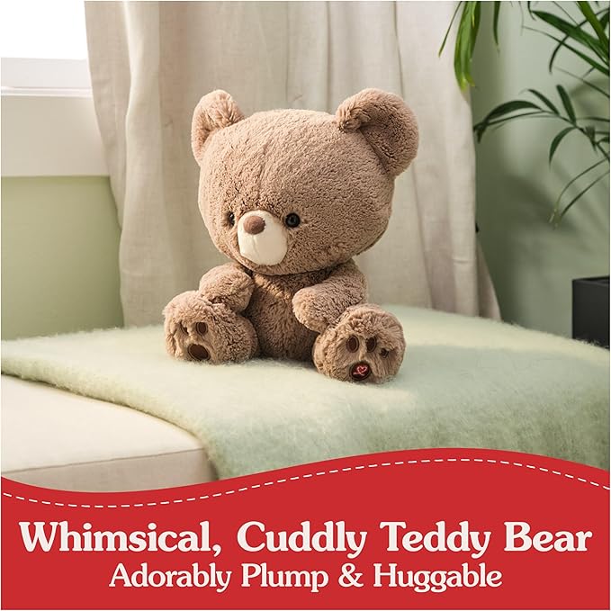Peluche Oso Teddy GUND Kai 12 Pulgadas Taupe miniatura 4