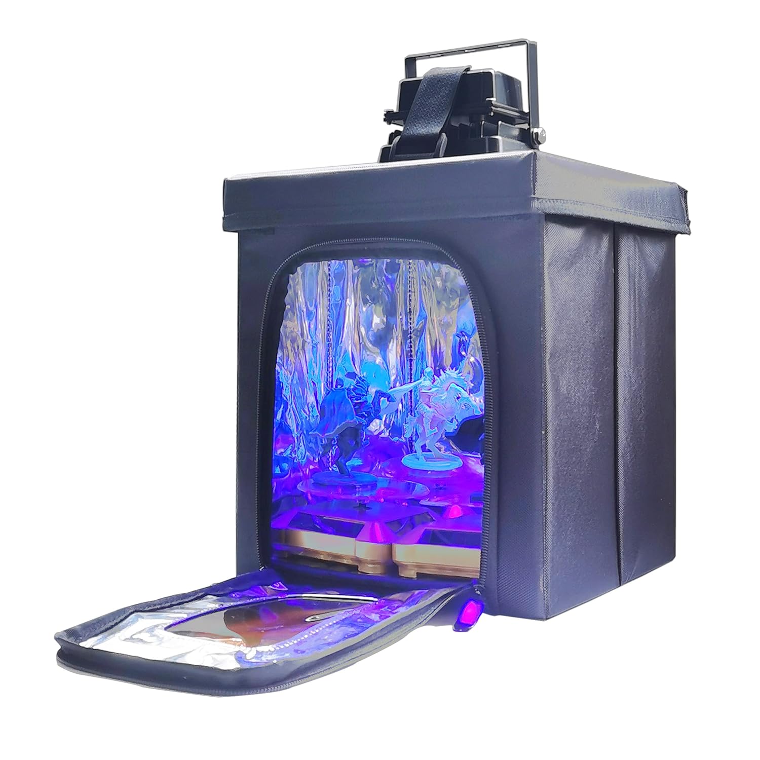 FUNGDO UV Resin Curing Box DIY Curing Enclosure 405nm UV Light