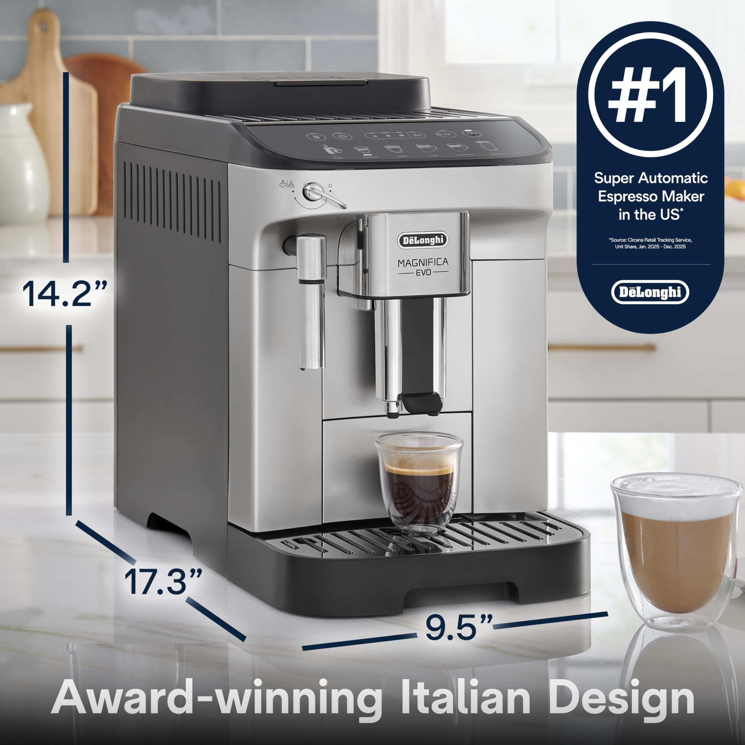 【Kazuque】DeLonghi Magnifica S De'Longhi ECAM29043SB Magnifica Evo Fully Automatic Espresso