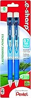 Vista 2 de Pentel. E-Sharp - Lápiz automático, 0.020 in, barriles surtidos, paquete de 2 (AZ125BP2M-K6)