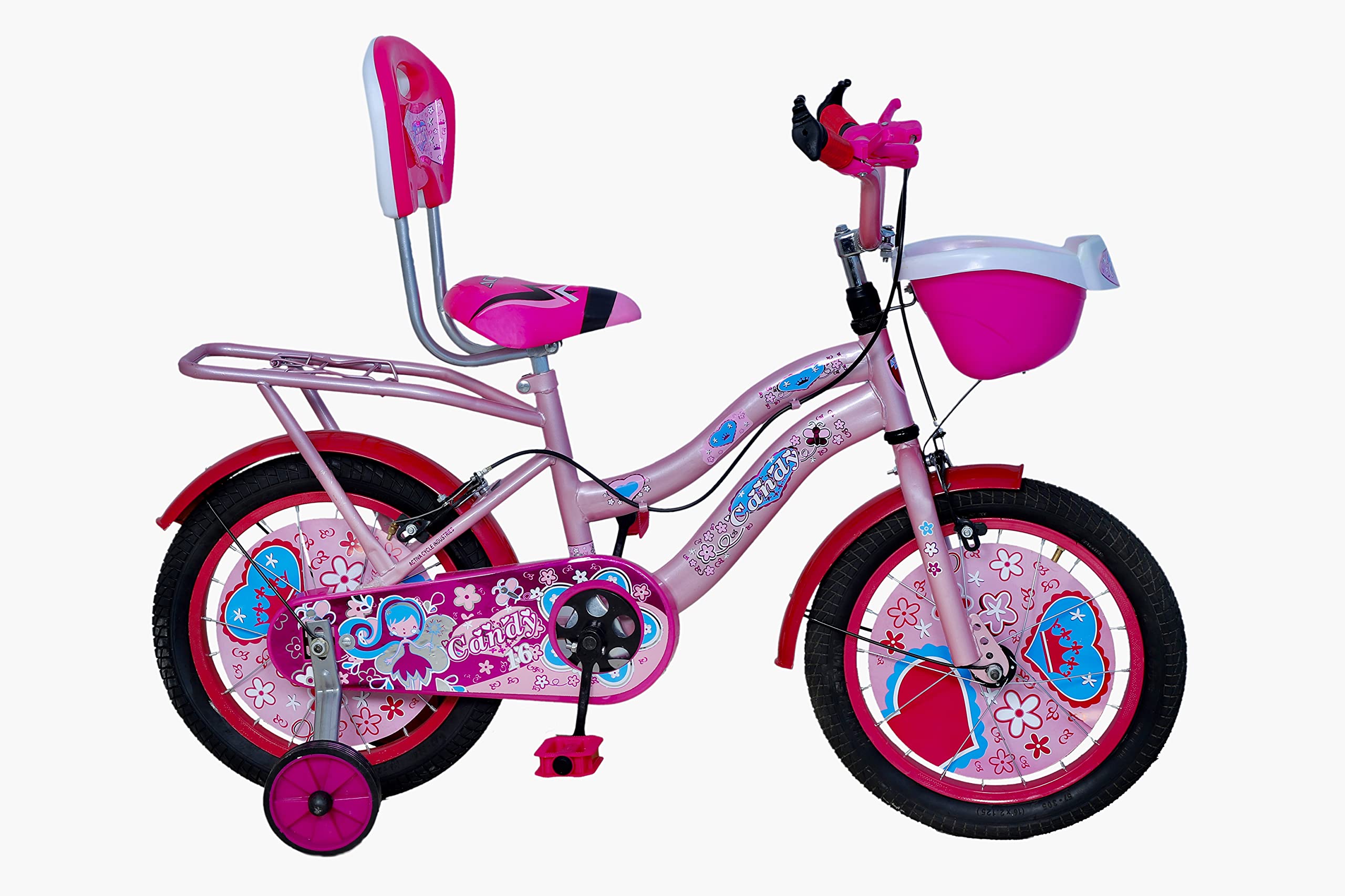 ACTINO Candy Cycle 16T for Girls Age- (4-7 Years)