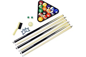 Hathaway 7-Foot Pool Table Billiard Accessory Kit