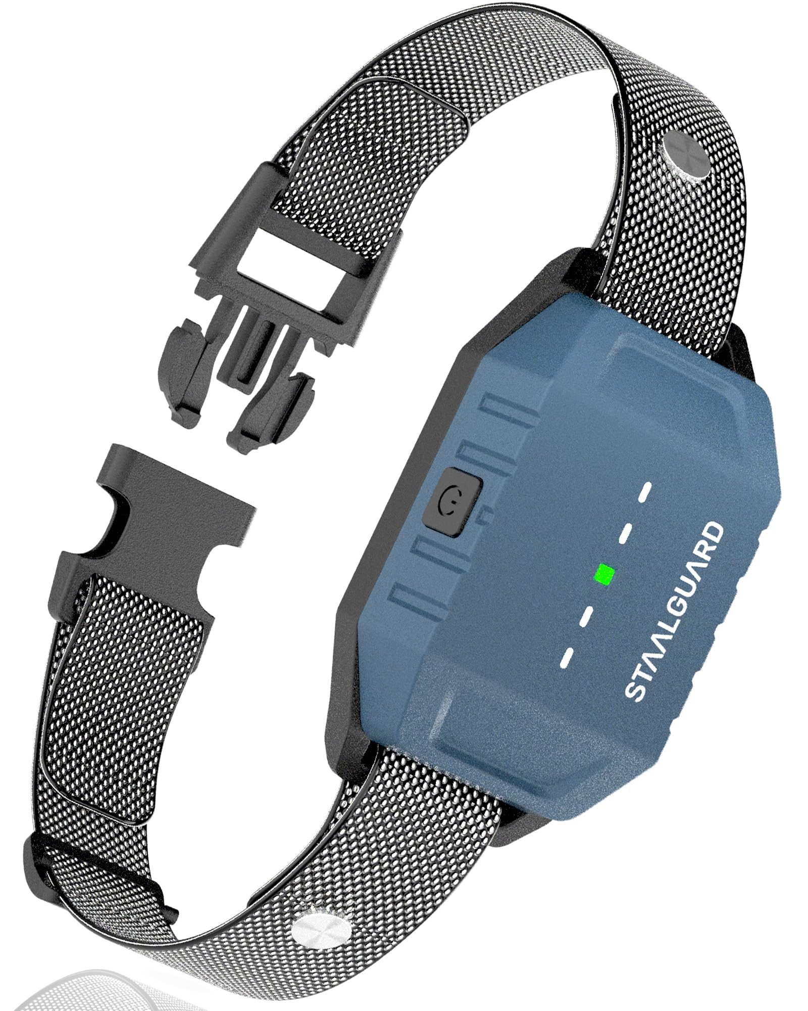 Collar de Adiestramiento para Perros, Sin Descarga Eléctrica, 9 Niveles, Sonido, Vibración y Boost, Alcance 3000m, Recargable, Autonomía 30 Días, Impermeable IP67, para Todos los Perros