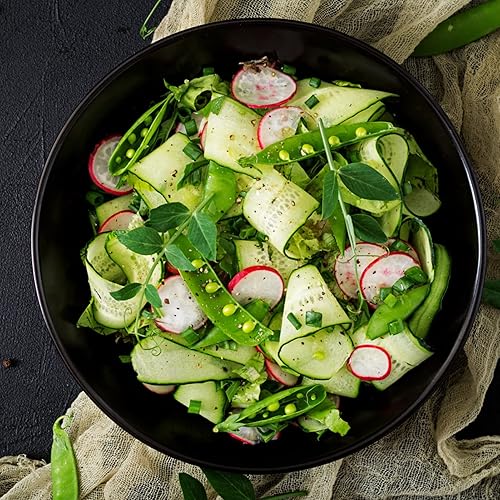 Miniatura 6 de UPKOCH Utensilios de plástico Tazón de ramen Tazones de fideos: 2 cuencos grandes de sopa Tazones de comida para ensalada de cereales Sopa Ramen