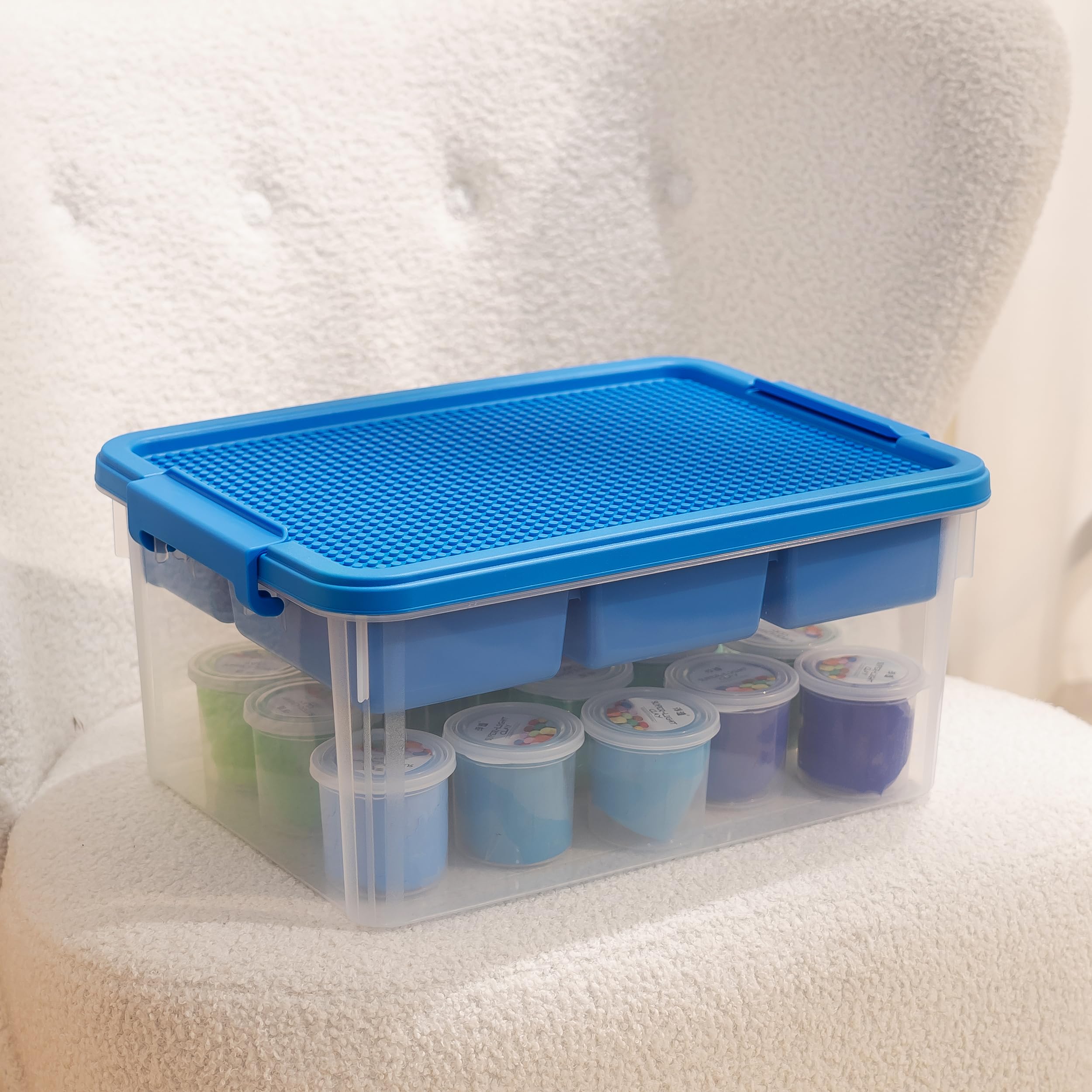Snapklik.com : Citylife 17 QT Plastic Storage Box